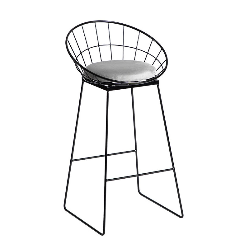 1/3 Pieces Counter Height Pub Set Modern Round Table and Stool Set Chair(s) Matte Black 1 Piece Clearhalo 'Bar Furniture' 'furn' 'furn_home_bar_bar_sets' 'Furniture' 'Home Bars & Bar Sets' 'home_bar_bar_sets' 'Kitchen & Dining Furniture' 7062225