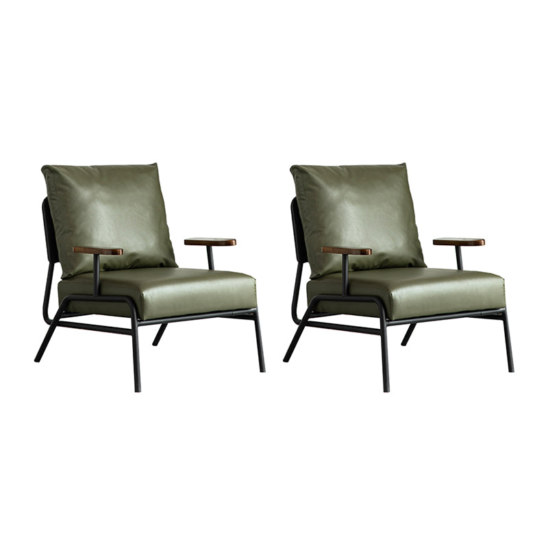 Industrial Solid Color Accent Armchair 30.3" Wide Arm Chair for Living Room