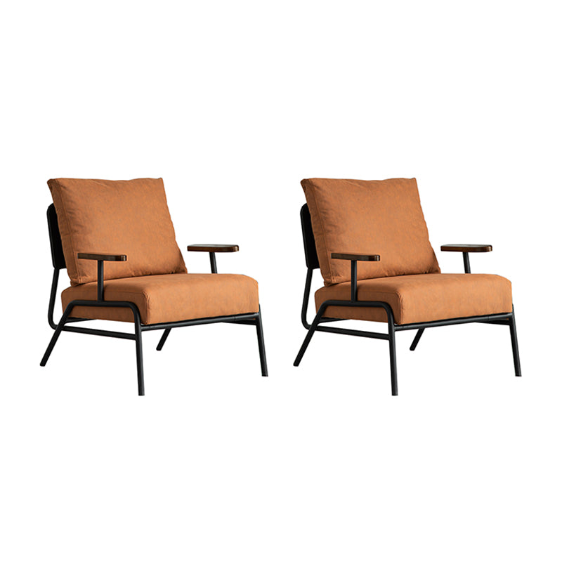 Industrial Solid Color Accent Armchair 30.3" Wide Arm Chair for Living Room