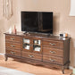 Console TV tradizionale Console multimediale per TV con contenitore chiuso e cassetti