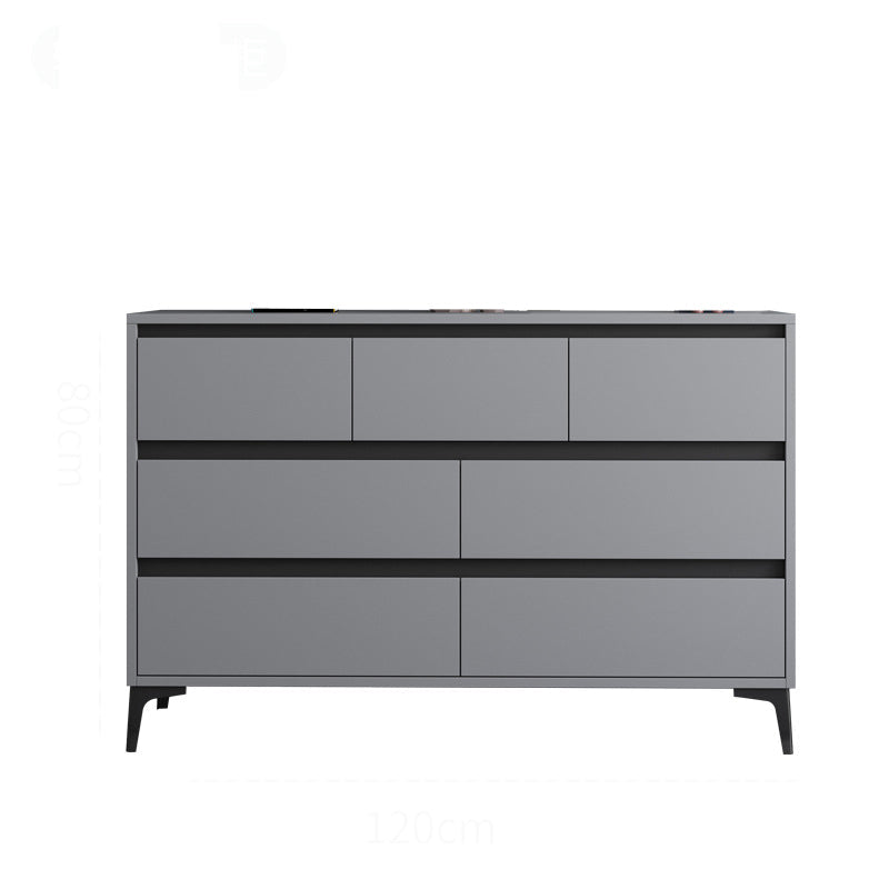 Contemporary Horizontal Double Dresser Wood Storage Chest Dresser for Bedroom https: res.litfad.com site img item 2022 12 24 7065677 1200x1200.jpg Clearhalo 'Bedroom Furniture' 'Dressers & Chests' 'dressers_chests' 'furn' 'furn_dressers_chests' 'Furniture' 7065677