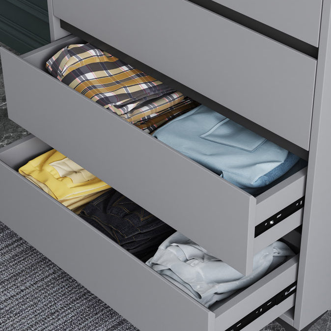 Contemporary Horizontal Double Dresser Wood Storage Chest Dresser for Bedroom Clearhalo 'Bedroom Furniture' 'Dressers & Chests' 'dressers_chests' 'furn' 'furn_dressers_chests' 'Furniture' 7065680
