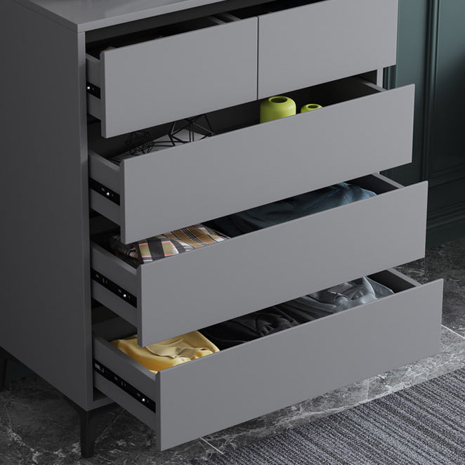 Contemporary Horizontal Double Dresser Wood Storage Chest Dresser for Bedroom Clearhalo 'Bedroom Furniture' 'Dressers & Chests' 'dressers_chests' 'furn' 'furn_dressers_chests' 'Furniture' 7065682