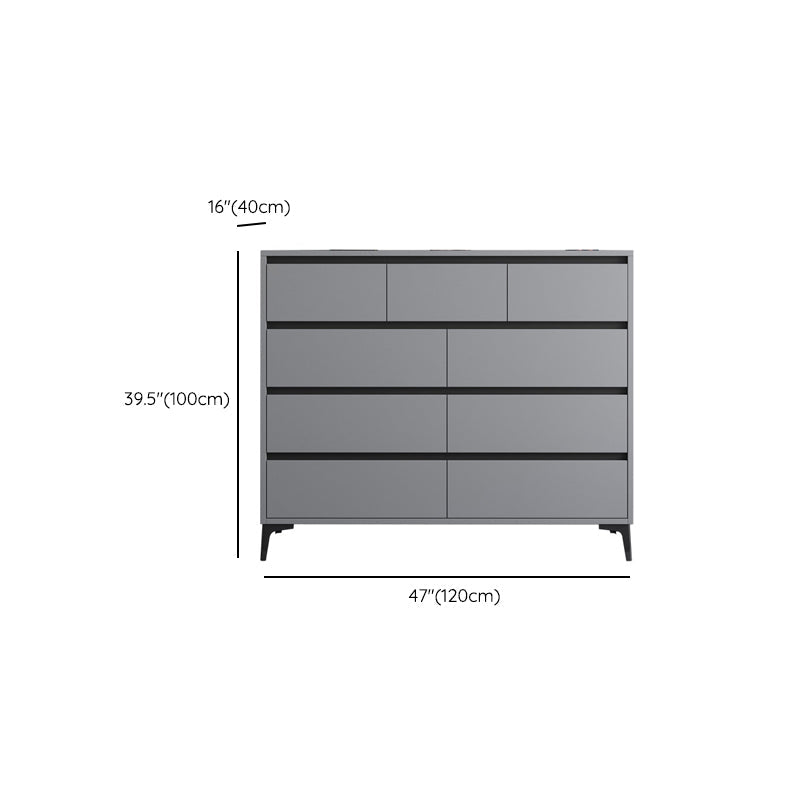 Contemporary Horizontal Double Dresser Wood Storage Chest Dresser for Bedroom Clearhalo 'Bedroom Furniture' 'Dressers & Chests' 'dressers_chests' 'furn' 'furn_dressers_chests' 'Furniture' 7065685