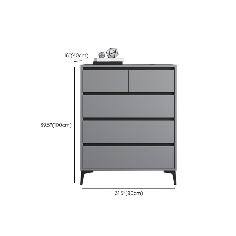 Contemporary Horizontal Double Dresser Wood Storage Chest Dresser for Bedroom Clearhalo 'Bedroom Furniture' 'Dressers & Chests' 'dressers_chests' 'furn' 'furn_dressers_chests' 'Furniture' 7065686