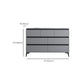 Contemporary Horizontal Double Dresser Wood Storage Chest Dresser for Bedroom Clearhalo 'Bedroom Furniture' 'Dressers & Chests' 'dressers_chests' 'furn' 'furn_dressers_chests' 'Furniture' 7065687