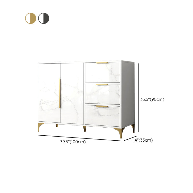 Ultra Modern Wood Combo Dresser Horizontal Storage Chest Dresser for Bedroom Clearhalo 'Bedroom Furniture' 'Dressers & Chests' 'dressers_chests' 'furn' 'furn_dressers_chests' 'Furniture' 7065727