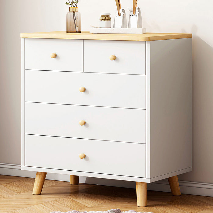 Commode combinée moderne en bois, commode de rangement horizontale pour chambre à coucher