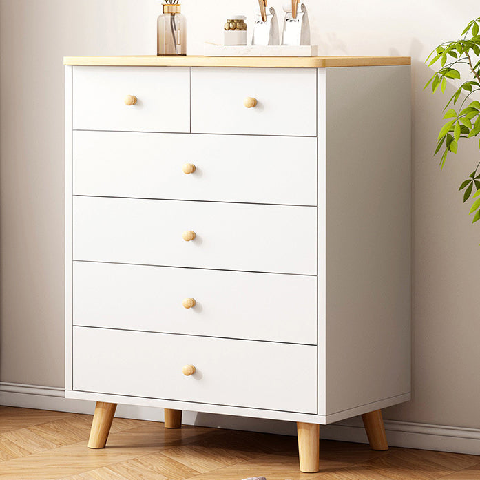 Commode combinée moderne en bois, commode de rangement horizontale pour chambre à coucher