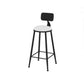 Modern Bar Table Set 1/3 Pieces Faux Marble Rectangle Bistro Set for Indoor