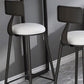 Modern Bar Table Set 1/3 Pieces Faux Marble Rectangle Bistro Set for Indoor