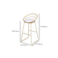 Modern Bar Table Set 1/3 Pieces Faux Marble Rectangle Bistro Set for Indoor