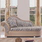 Bohemian Style Chaise Lounge Upholstered Chaise with Rolled Arms for Bedroom Chaise Left-Arm Chaise One Arm Clearhalo 'Chairs & Seating' 'Chaise Lounge' 'chaise_lounge' 'furn' 'furn_chaise_lounge' 'Furniture' 'Living Room Furniture' 7066538