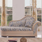 Bohemian Style Chaise Lounge Upholstered Chaise with Rolled Arms for Bedroom Chaise Right-Arm Chaise One Arm Clearhalo 'Chairs & Seating' 'Chaise Lounge' 'chaise_lounge' 'furn' 'furn_chaise_lounge' 'Furniture' 'Living Room Furniture' 7066539