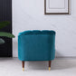 Solid Color Chaise Solid Wood Chaise Lounge Couch with One Armed