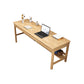 Modern Wooden Office Desk Home Rectangle Writing Desk with Drawers