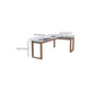 Modern Stone Writing Desk Corner 29.53-inch Tall Office Desk with Sled Base Clearhalo 'furn' 'furn_office_desk' 'Furniture' 'Office Desks' 'Office Furniture' 'office_desk' 7066790