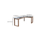 Modern Stone Writing Desk Corner 29.53-inch Tall Office Desk with Sled Base Clearhalo 'furn' 'furn_office_desk' 'Furniture' 'Office Desks' 'Office Furniture' 'office_desk' 7066816