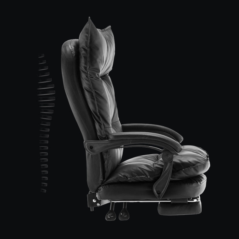 Silla de oficina moderna Mecanismo de inclinación de cuero sin angustia silla de escritorio ergonómico