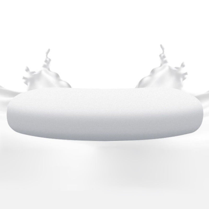 Chaise de bureau à armes fixes moderne sans roues chaise de bureau ergonomique en cuir