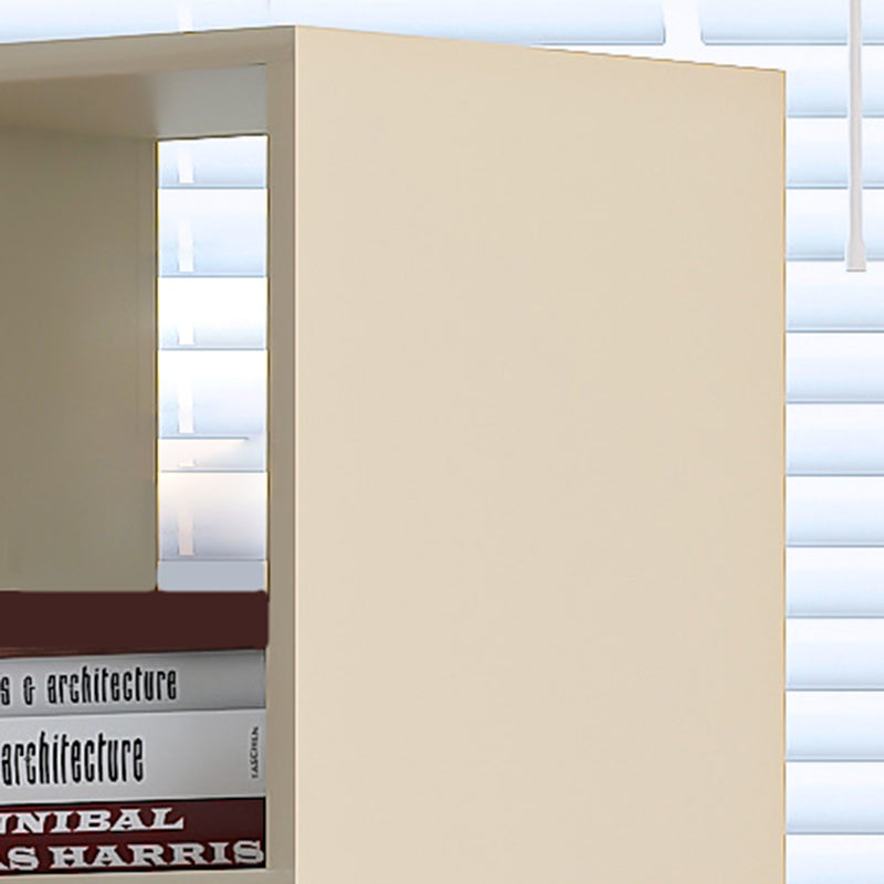 Bibliothèque d'étagère en métal glam