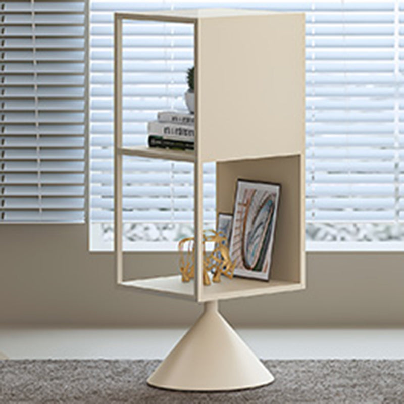 Bibliothèque d'étagère en métal glam