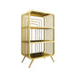 Glam Fermed Shelf Bibling Bookcase Metal Book Shelf pour salle d'étude