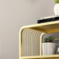 Glam Fermed Shelf Bibling Bookcase Metal Book Shelf pour salle d'étude