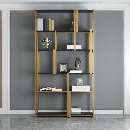 Glam Plank BOEKAST Open metalen boekenkast voor het thuiskantoor