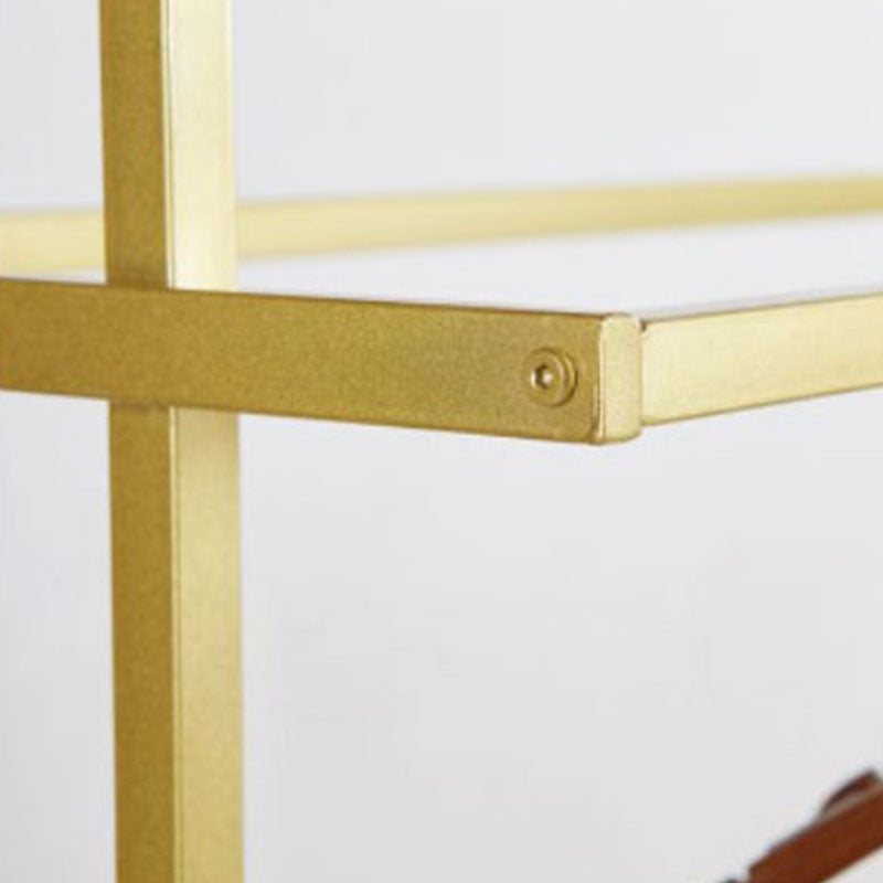 Light Luxury Coat Hanger Entry Hall Tree Iron Standing Coat Rack Clearhalo 'Entry & Mudroom Furniture' 'furn' 'furn_hall_tree_coat_racks' 'Furniture' 'Hall Trees & Coat Racks' 'hall_tree_coat_racks' 7067480