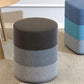 Solid Color Fabric Standard Stool Modern Style Simple Household Footstool 11"L x 11"W x 14"H Gray 1 Piece Clearhalo 'furn' 'furn_ottomans_poufs' 'Furniture' 'Living Room Furniture' 'Ottomans & Poufs' 'ottomans_poufs' 7067718