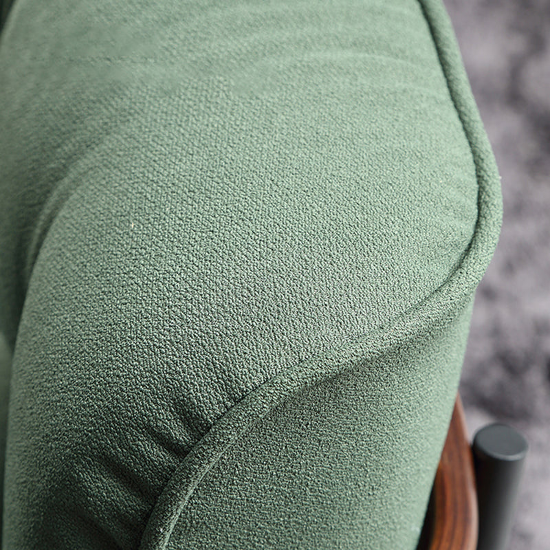 Contemporary Solid Color Upholstered Chair 4 Legs Armless Chair