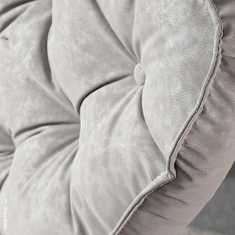 Moderne stijl enkele schommelstoel binnensis schommelstoel met kussen