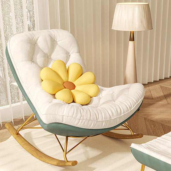 Contemporary Leisure Light Luxury Chaise Rocking Chair Lounge Lazy Chair Clearhalo 'Chairs & Seating' 'furn' 'furn_rocking_chairs' 'Furniture' 'Living Room Furniture' 'Rocking Chairs' 'rocking_chairs' 7067855