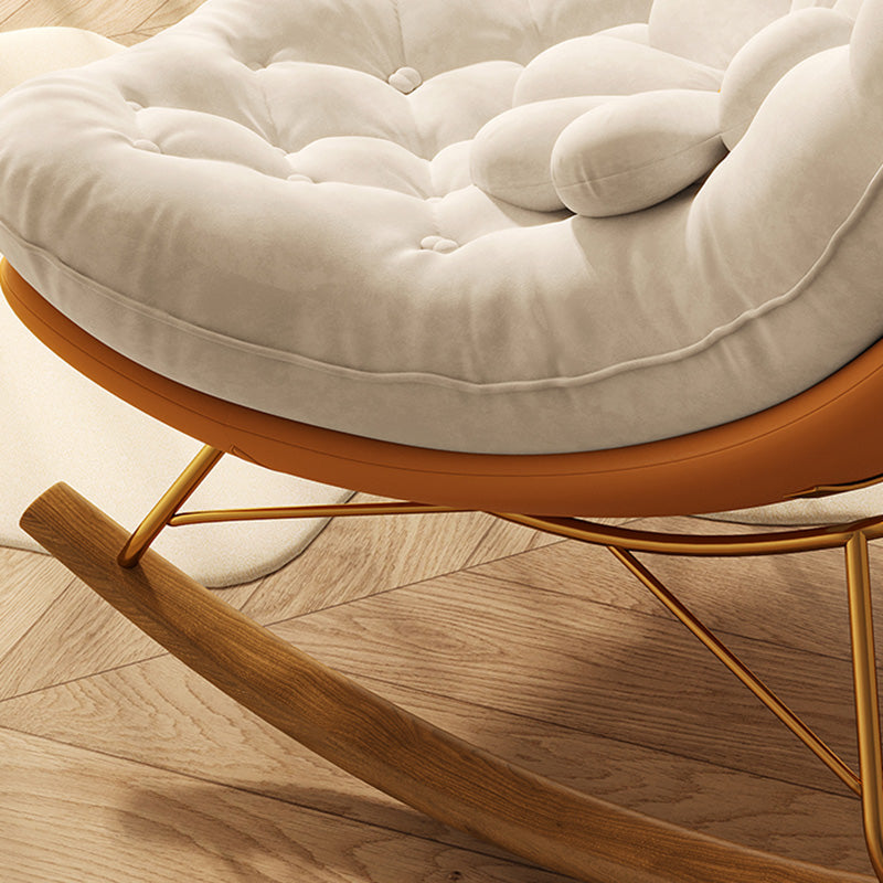 Contemporary Leisure Light Luxury Chaise Rocking Chair Lounge Lazy Chair Clearhalo 'Chairs & Seating' 'furn' 'furn_rocking_chairs' 'Furniture' 'Living Room Furniture' 'Rocking Chairs' 'rocking_chairs' 7067861