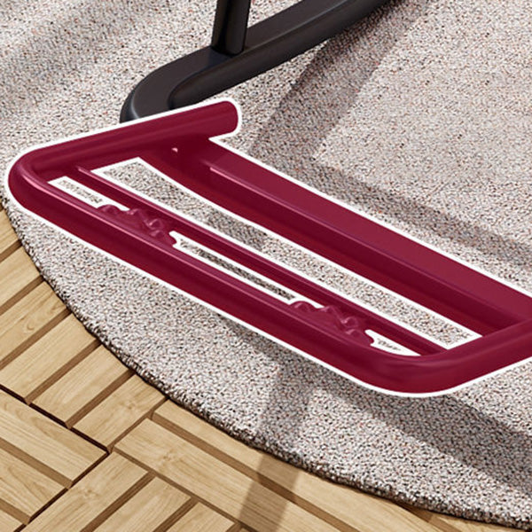 Contemporary Rattan Rocking Chair Outdoor Rocking Chair for Break Clearhalo 'Chairs & Seating' 'furn' 'furn_rocking_chairs' 'Furniture' 'Living Room Furniture' 'Rocking Chairs' 'rocking_chairs' 7067884