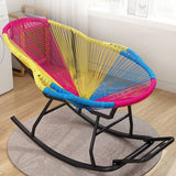 Contemporary Rattan Rocking Chair Outdoor Rocking Chair for Break Clearhalo 'Chairs & Seating' 'furn' 'furn_rocking_chairs' 'Furniture' 'Living Room Furniture' 'Rocking Chairs' 'rocking_chairs' 7067888