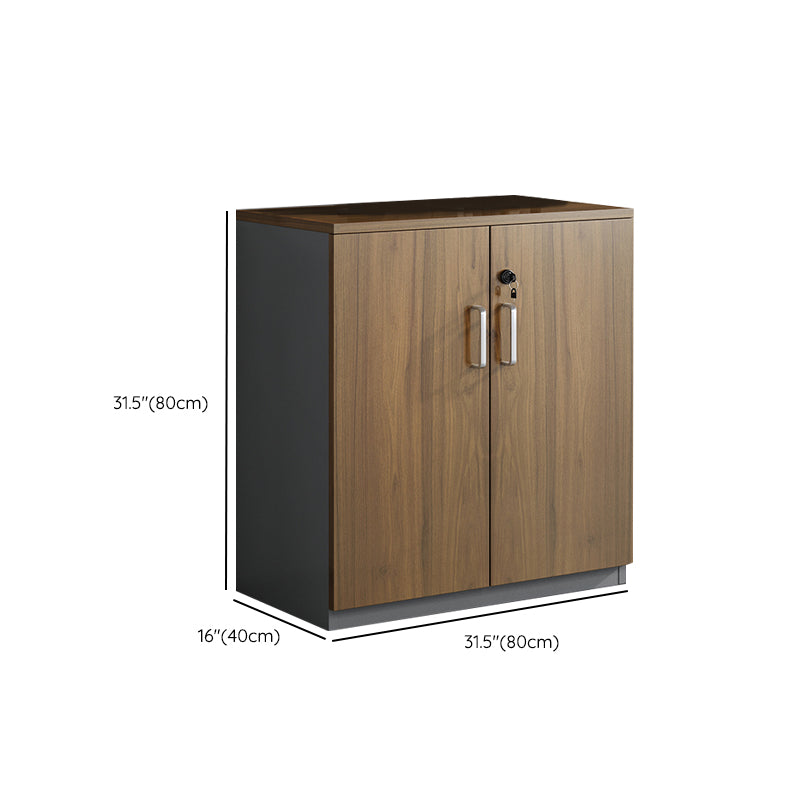 Modern Engineered Wood Filing Cabinet Lateral File Cabinet with Lock and Storage Clearhalo 'Filing Cabinets' 'filling_cabinets' 'furn' 'furn_filling_cabinets' 'Furniture' 'Office Furniture' 7069122
