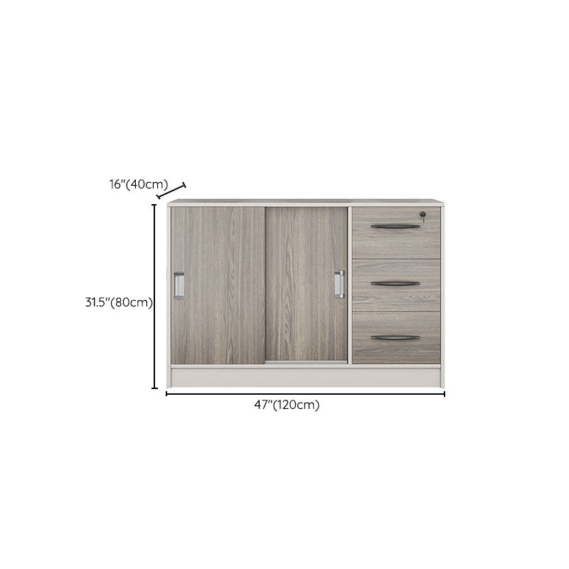 Modern Locking File Cabinet Wood File Cabinet with Storage Shelves Clearhalo 'Filing Cabinets' 'filling_cabinets' 'furn' 'furn_filling_cabinets' 'Furniture' 'Office Furniture' 7069199