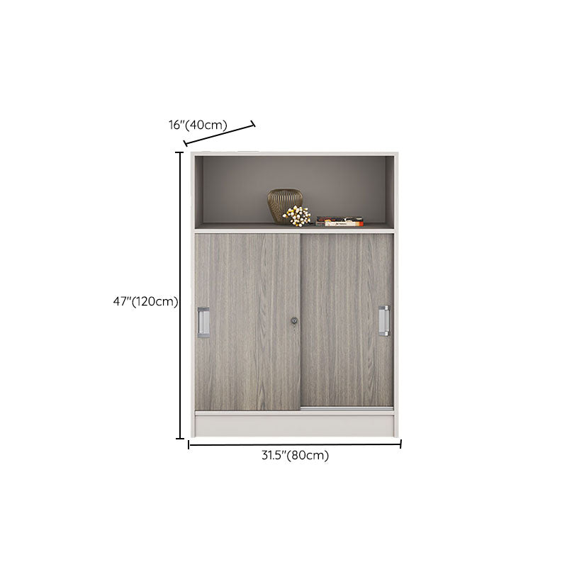 Modern Locking File Cabinet Wood File Cabinet with Storage Shelves Clearhalo 'Filing Cabinets' 'filling_cabinets' 'furn' 'furn_filling_cabinets' 'Furniture' 'Office Furniture' 7069201