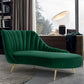 Living Room Rolled Arms Chaise Lounge Modern Velvet Chaise with Upholster Clearhalo 'Chairs & Seating' 'Chaise Lounge' 'chaise_lounge' 'furn' 'furn_chaise_lounge' 'Furniture' 'Living Room Furniture' 7069713