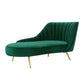 Living Room Rolled Arms Chaise Lounge Modern Velvet Chaise with Upholster Right-Arm Chaise Clearhalo 'Chairs & Seating' 'Chaise Lounge' 'chaise_lounge' 'furn' 'furn_chaise_lounge' 'Furniture' 'Living Room Furniture' 7069721