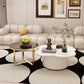 Contemporary Coffee Table Pedestal Slate Coffee Cocktail Table Clearhalo 'Coffee & Accent Tables' 'Coffee Tables' 'coffee_tables' 'furn' 'furn_coffee_tables' 'Furniture' 'Living Room Furniture' 7070096