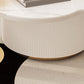 Contemporary Coffee Table Pedestal Slate Coffee Cocktail Table Clearhalo 'Coffee & Accent Tables' 'Coffee Tables' 'coffee_tables' 'furn' 'furn_coffee_tables' 'Furniture' 'Living Room Furniture' 7070102