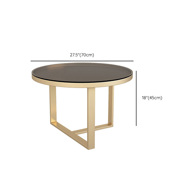 Contemporary Coffee Table Pedestal Slate Coffee Cocktail Table Clearhalo 'Coffee & Accent Tables' 'Coffee Tables' 'coffee_tables' 'furn' 'furn_coffee_tables' 'Furniture' 'Living Room Furniture' 7070108