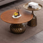 Pedestal Coffee Table Contemporary Solid Wood Coffee Cocktail Table Clearhalo 'Coffee & Accent Tables' 'Coffee Tables' 'coffee_tables' 'furn' 'furn_coffee_tables' 'Furniture' 'Living Room Furniture' 7070119