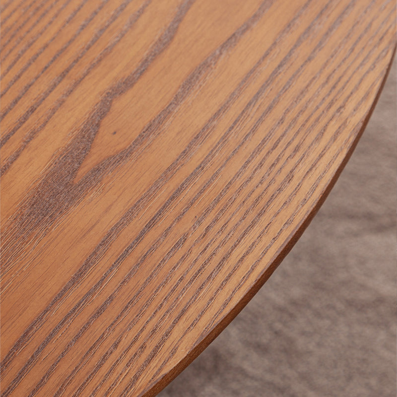 Pedestal Coffee Table Contemporary Solid Wood Coffee Cocktail Table Clearhalo 'Coffee & Accent Tables' 'Coffee Tables' 'coffee_tables' 'furn' 'furn_coffee_tables' 'Furniture' 'Living Room Furniture' 7070129