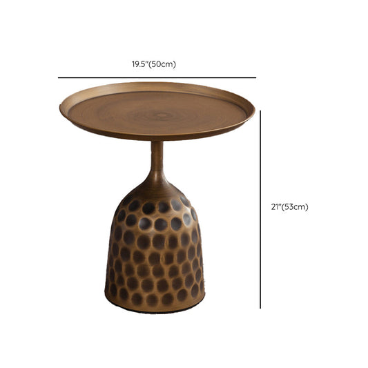 Pedestal Coffee Table Contemporary Solid Wood Coffee Cocktail Table Clearhalo 'Coffee & Accent Tables' 'Coffee Tables' 'coffee_tables' 'furn' 'furn_coffee_tables' 'Furniture' 'Living Room Furniture' 7070143