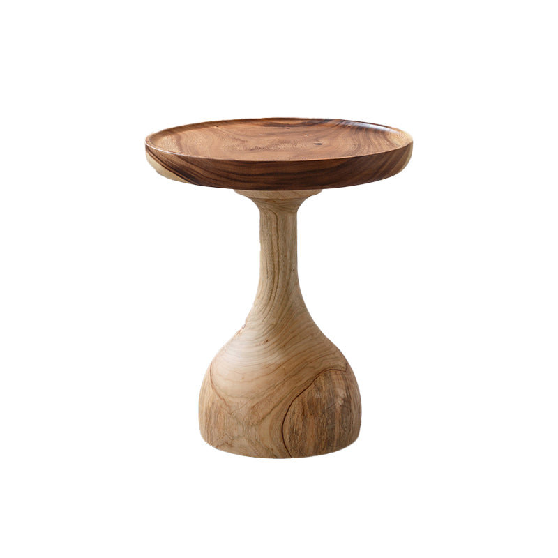 Pedestal Coffee Table Solid Wood Tray Top Coffee Cocktail Table Clearhalo 'Coffee & Accent Tables' 'Coffee Tables' 'coffee_tables' 'furn' 'furn_coffee_tables' 'Furniture' 'Living Room Furniture' 7070155