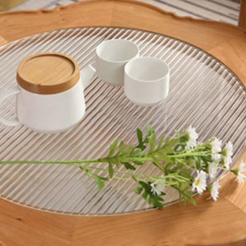 4 Legs Coffee Table No Distressing Solid Wood Coffee Table with Shelf Clearhalo 'Coffee & Accent Tables' 'Coffee Tables' 'coffee_tables' 'furn' 'furn_coffee_tables' 'Furniture' 'Living Room Furniture' 7070170